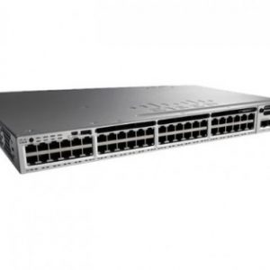Cisco WS-C3850-48PW-S, Cisco Catalyst 3850 48 Port Full PoE w/ 5 AP license IP Base