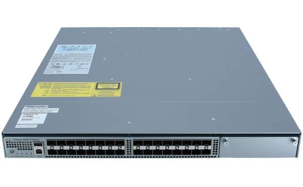 Cisco WS-C4500X-F-32SFP+, Catalyst 4500-X 32 Port 10G IP Base, Back-to-Front, No P/S