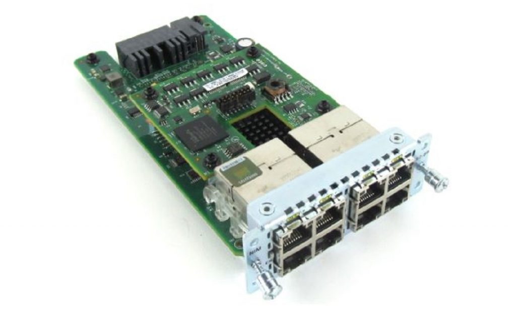 Cisco NIM-ES2-8-P, 8-port POE/POE+ Layer 2 GE Switch Network Interface Module