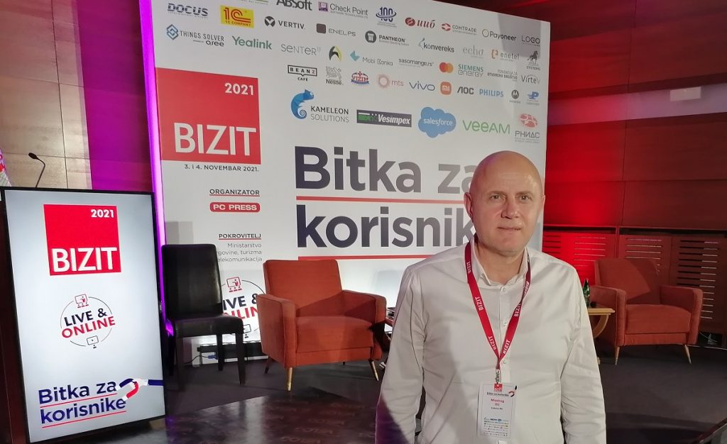 The Linkom-PC team participated in the largest regional business/IT conference BizIT 2021