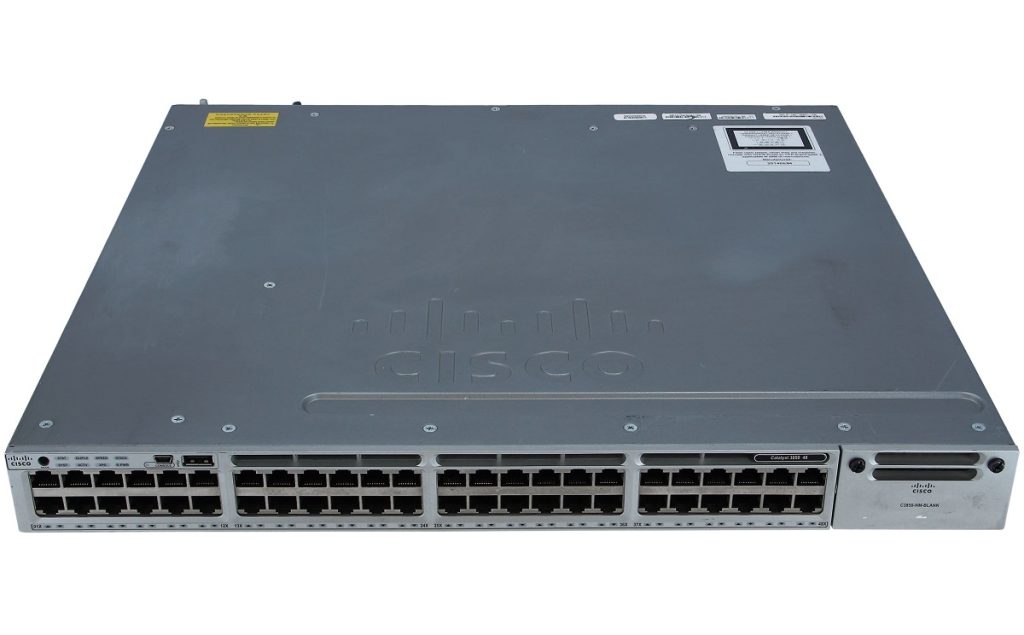 Cisco WS-C3850-48T-E, Cisco Catalyst 3850 48 Port Data IP Services