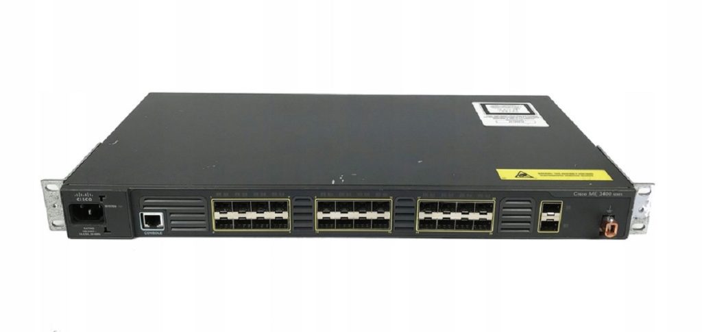 Cisco ME-3400-24FS-A, Cisco ME 3400 Switch - 24FX SFP + 2 SFP, AC