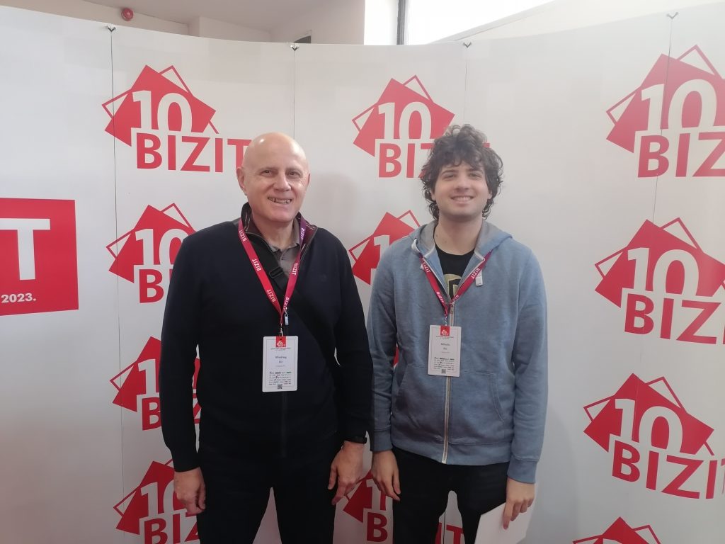 Linkom-PC at BIZIT 2023 - Miodrag Ilić & Mihailo Ilić