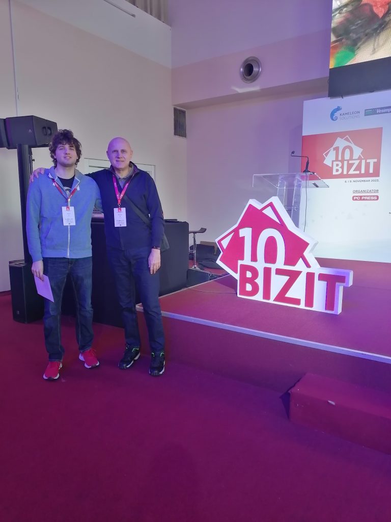 Linkom-PC at BIZIT 2023 - Miodrag Ilić & Mihailo Ilić